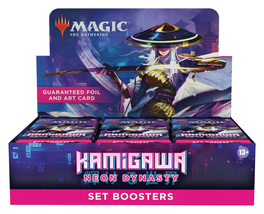 MTG - KAMIGAWA NEON DYNASTY SET BOOSTER DISPLAY