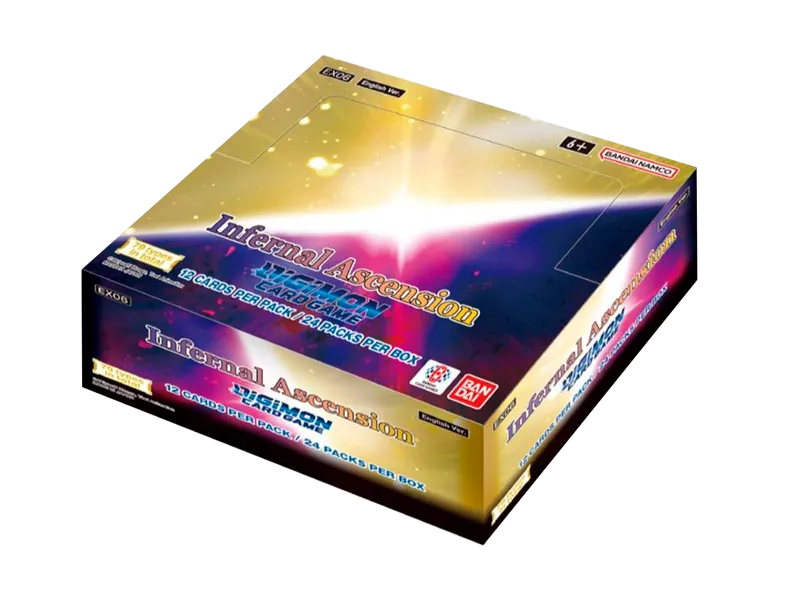 DIGIMON CARD GAME - EX-06 INFERNAL ASCENSION BOOSTER DISPLAY (24 PACKS) - EN