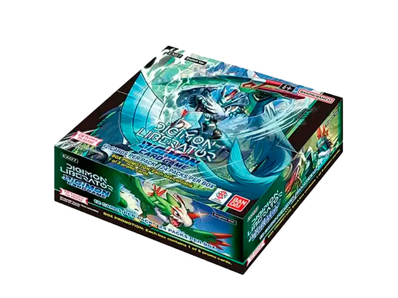 Digimon Card Game - Digimon Liberator EX07 Booster Display (24 Packs) - EN