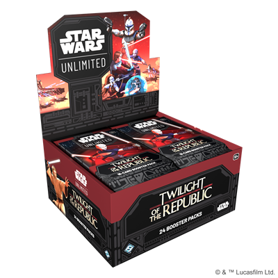 FFG - Star Wars: Unlimited - Twilight of the Republic Booster Display (24 Booster)