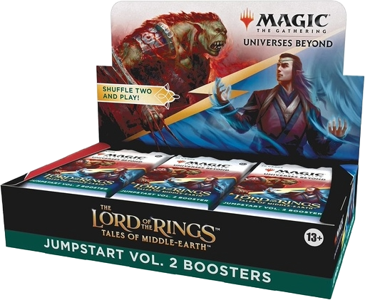 MTG - THE LORD OF THE RINGS: TALES OF MIDDLE-EARTH JUMPSTART VOL. 2 BOOSTER DISPLAY (18 PACKS)