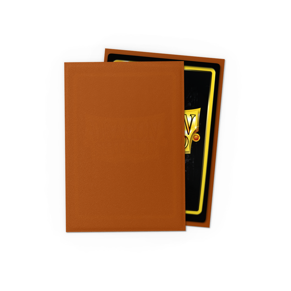 DRAGON SHIELD STANDARD SLEEVES - MATTE COPPER 'DRACO PRIMUS' (100 SLEEVES)