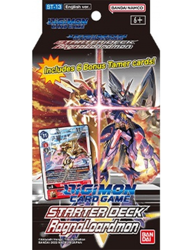 DIGIMON CARD GAME - STARTER DECK RAGNALOARDMON ST13  - EN