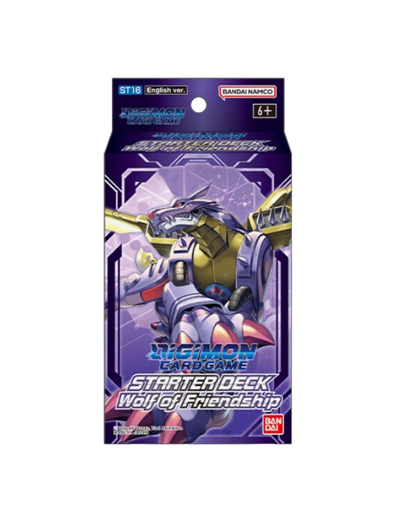 DIGIMON CARD GAME - STARTER DECK ST16 WOLF OF FRIENDSHIP - EN