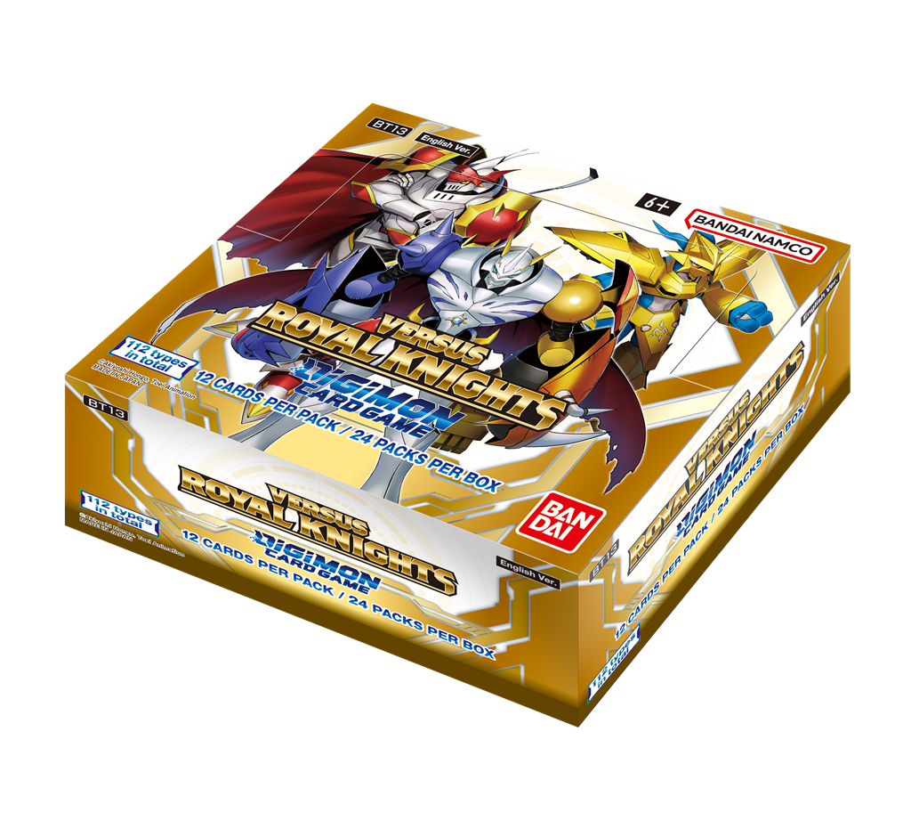 DIGIMON CARD GAME - BT13 VERSUS ROYAL KNIGHTS BOOSTER DISPLAY (24 PACKS) - EN