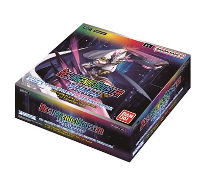 DIGIMON CARD GAME - RESURGENCE BOOSTER PACK SET DISPLAY RB01 (24 PACKS) - EN