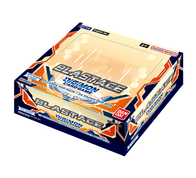 DIGIMON CARD GAME - BLAST ACE BOOSTER DISPLAY BT14 (24 PACKS) - EN