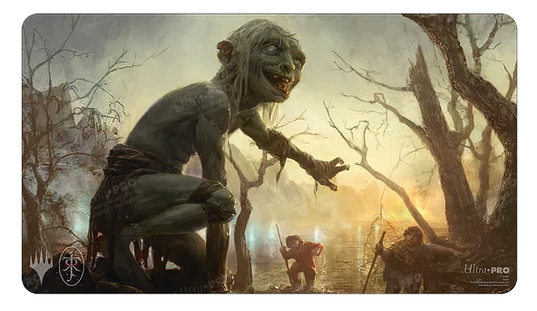 UP - The Lord of the Rings Tales of Middle-earth Playmat 9 - Featuring Smeagol for MTG