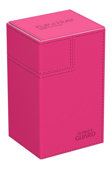 Ultimate Guard Flip´n´Tray Deck Case 80+ Tamaño Estándar XenoSkin Fucsia