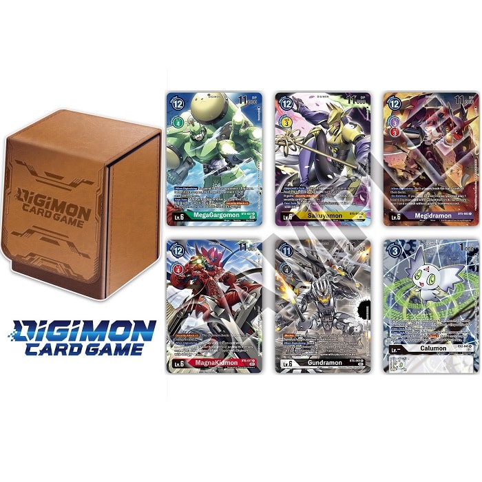 DIGIMON CARD GAME DECK BOX SET (BROWN)