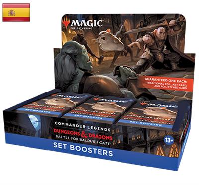 MTG - COMMANDER LEGENDS BALDUR'S GATE SET BOOSTER DISPLAY (18 PACKS) - SP