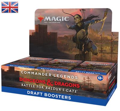 MTG - COMMANDER LEGENDS BALDUR'S GATE DRAFT BOOSTER DISPLAY (24 PACKS) - EN