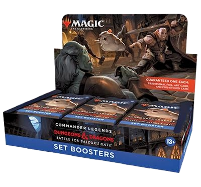 MTG - COMMANDER LEGENDS BALDUR'S GATE SET BOOSTER DISPLAY (18 PACKS) - EN