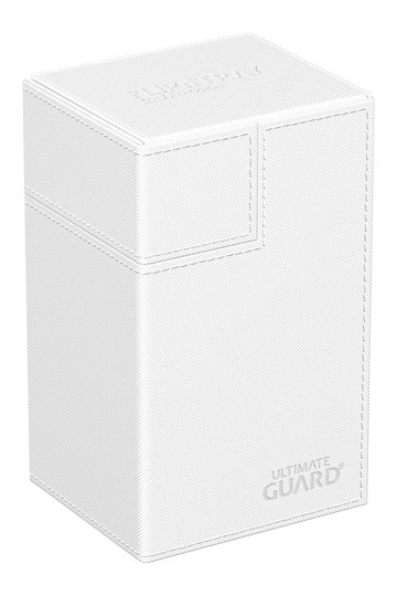 Ultimate Guard Flip`n`Tray 80+ XenoSkin Monocolor Blanco
