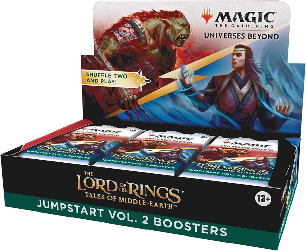 MTG - THE LORD OF THE RINGS: TALES OF MIDDLE-EARTH JUMPSTART VOL. 2 BOOSTER DISPLAY (18 PACKS) - EN