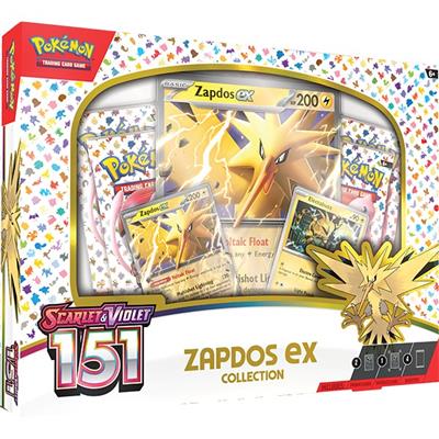 PKM - SCARLET & VIOLET 151 – ZAPDOS EX BOX COLLECTION - EN