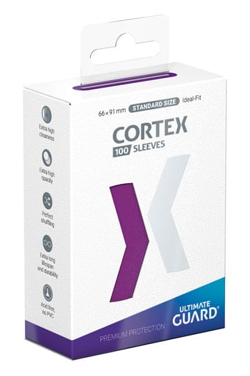 Ultimate Guard Cortex Sleeves Tamaño Estándar Violeta (100)