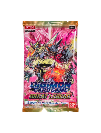 [BTBP04] BT04 GREAT LEGEND BOOSTER PACK