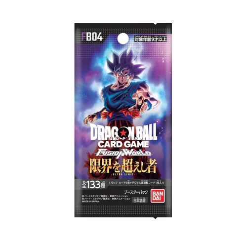 [FB04B] DRAGON BALL SUPER CARD GAME - FUSION WORLD FB04 BOOSTER - EN