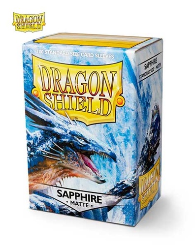 [23178] DRAGON SHIELD STANDARD SLEEVES - MATTE SAPPHIRE (100 SLEEVES)