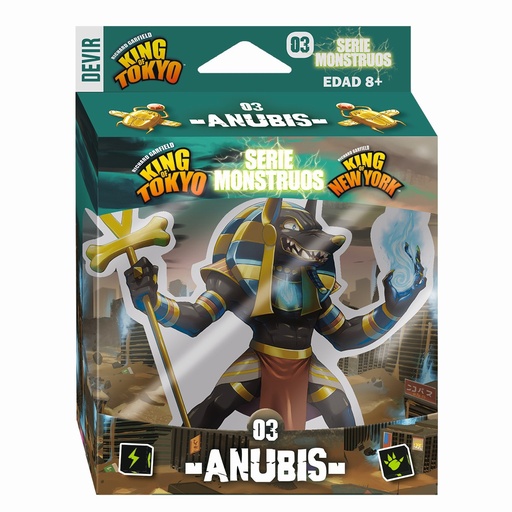 [KINGANUBIS] KING OF TOYKO/NEW YORK SERIE MONSTRUOS - ANUBIS