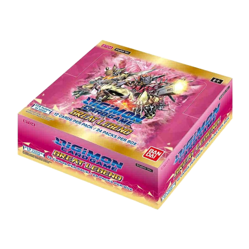 [53819] DIGIMON CARD GAME - BT04 GREAT LEGEND BOOSTER DISPLAY (24 PACKS) - EN