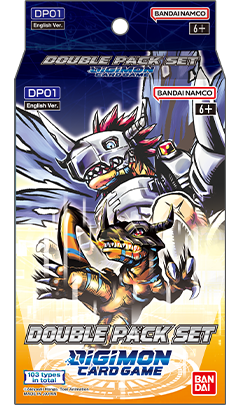 [98236] DIGIMON CARD GAME - DOUBLE PACK SET DISPLAY DP01 (6 PACKS) - EN