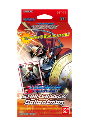 [62224] DIGIMON CARD GAME - STARTER DECK ST-7 GALLANTMON - EN