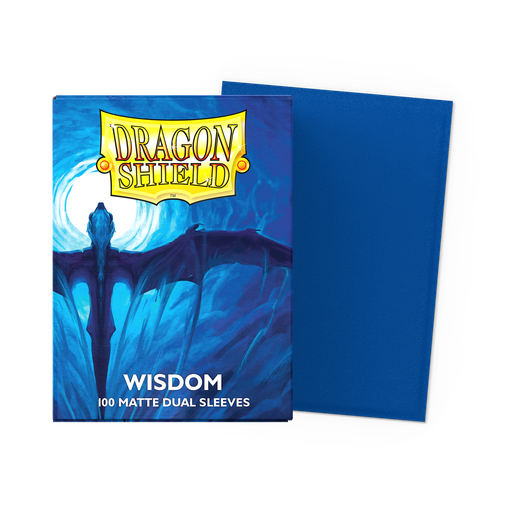 [96772] DRAGON SHIELD DUAL MATTE SLEEVES - WISDOM (100 SLEEVES)