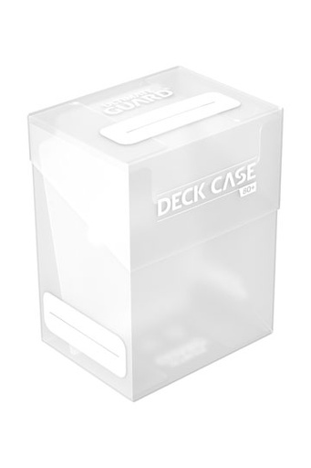 [UGD010251] Ultimate Guard Deck Case 80+ Caja de Cartas Tamaño Estándar Transparente