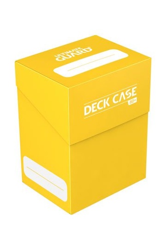[UGD010260] Ultimate Guard Deck Case 80+ Caja de Cartas Tamaño Estándar Amarillo