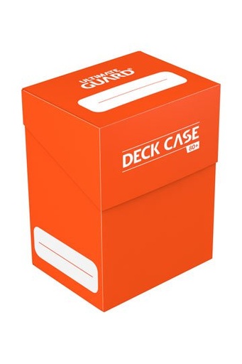 [UGD010259] Ultimate Guard Deck Case 80+ Caja de Cartas Tamaño Estándar Naranja