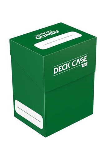 [UGD010253] Ultimate Guard Deck Case 80+ Caja de Cartas Tamaño Estándar Verde
