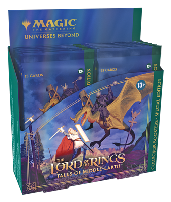 [101466] MTG - LOTR: TALES OF MIDDLE-EARTH SPECIAL EDITION COLLECTOR'S BOOSTER DISPLAY (12 PACKS) - EN