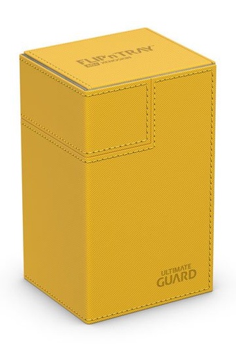 [UGD010772] Ultimate Guard Flip´n´Tray Deck Case 80+ Tamaño Estándar XenoSkin Ámbar