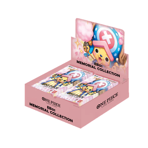 [104250] ONE PIECE CARD GAME EB01 - MEMORIAL COLLECTION - EXTRA BOOSTER DISPLAY (24 PACKS) - EN