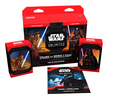 FFG - STAR WARS: UNLIMITED - SPARK OF REBELLION TWO-PLAYER STARTER