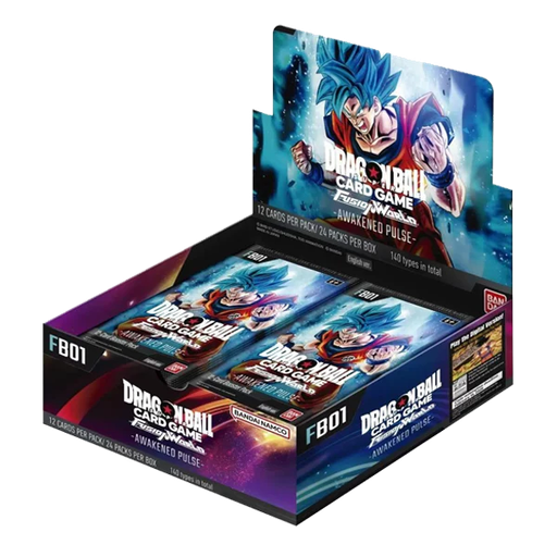 [102215] DRAGON BALL SUPER CARD GAME - FUSION WORLD FB01 BOOSTER DISPLAY (24 PACKS) - EN